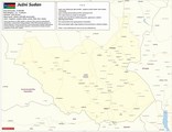 Map of South Sudan